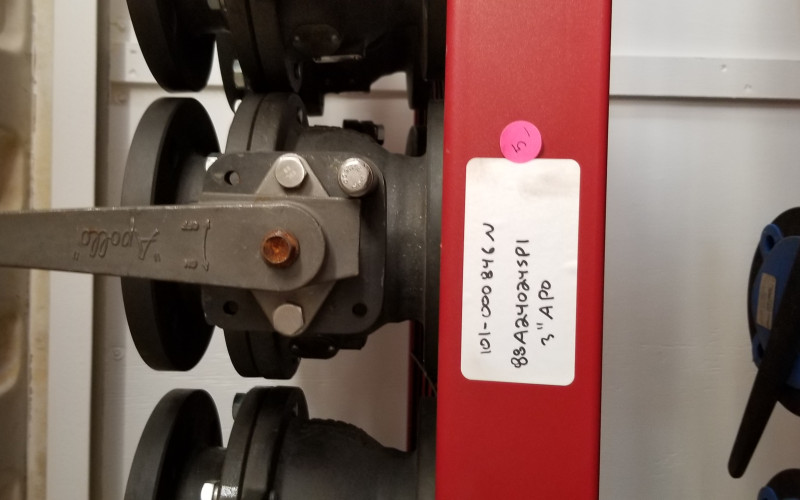 BALL VALVE. Apollo 3" 88A-240-24-SP1. Flanged. Full Port. Fire-Safe. CS ...